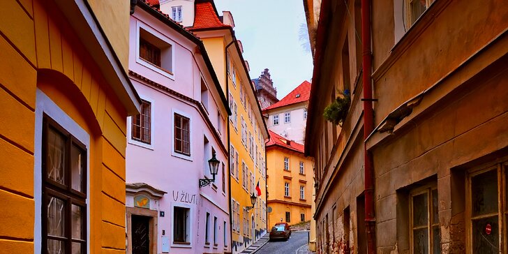 Romantika pro dva: 4* pobyt v centru Prahy s privátním wellness a snídaní