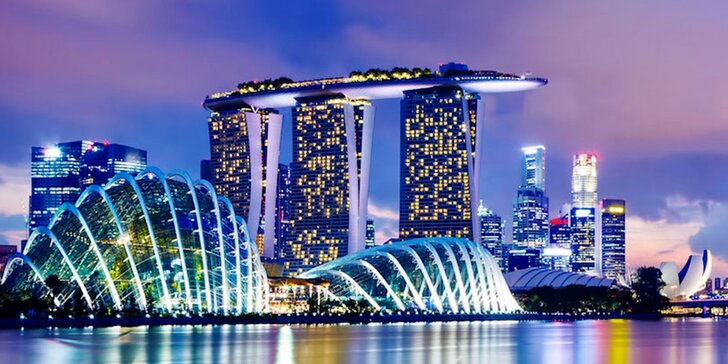 Zažijte Asii v Singapuru i Kuala Lumpur: letecký zájezd, 10 nocí v 3* hotelu a služby průvodce