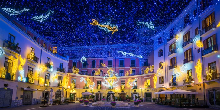 Výjimečné Vánoce: adventní Řím, Neapol a světelná show v Salernu