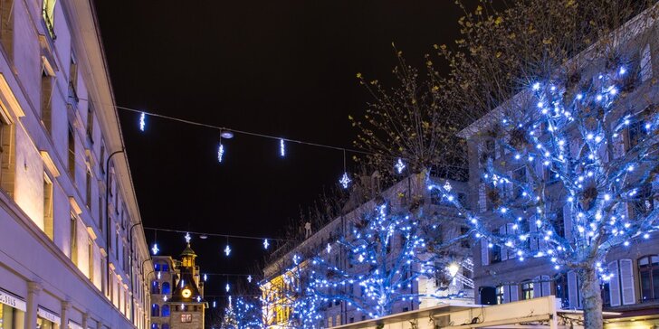Zažijte vánoční atmosféru v Ženevě: adventní trhy i prohlídka města s průvodcem