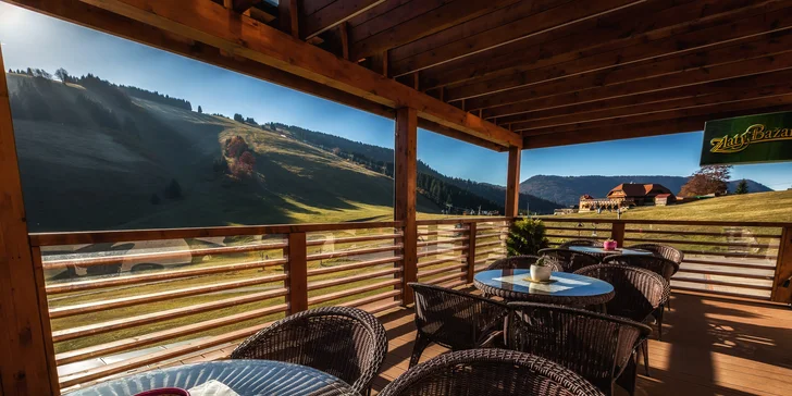 V páru nebo s rodinou do NP Velká Fatra: polopenze, wellness i sport vč. skipasu