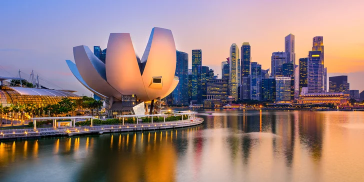 Zažijte Asii v Singapuru: letecký zájezd, 5 nocí v 3* hotelu a služby průvodce