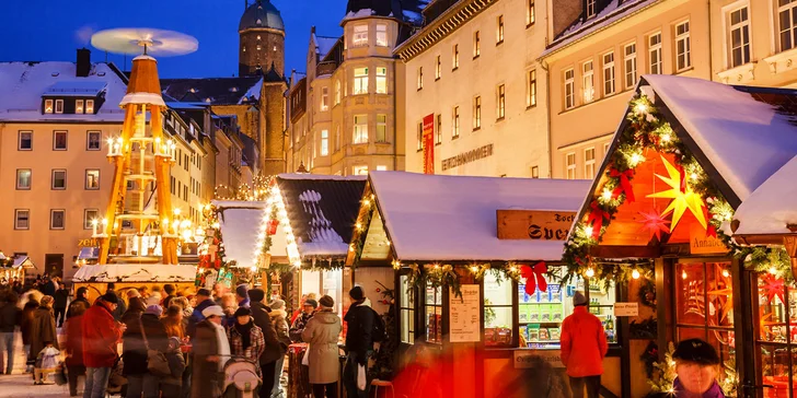 Jednodenní zájezd do adventního městečka Annaberg-Buchholz a Saské Kamenice