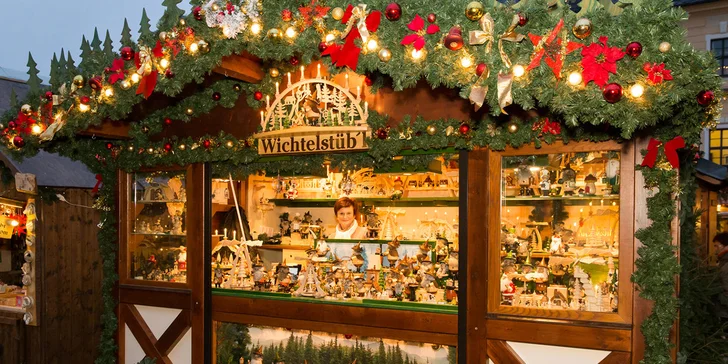 Jednodenní zájezd do adventního městečka Annaberg-Buchholz a Saské Kamenice