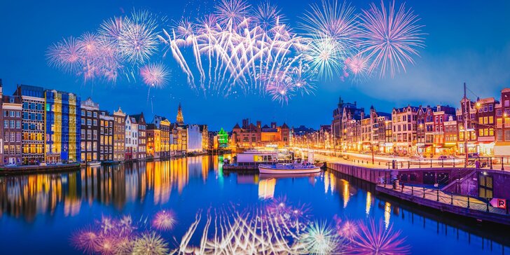 Silvestr v Amsterdamu: festival světel, degustace holandských sýrů, průvodce
