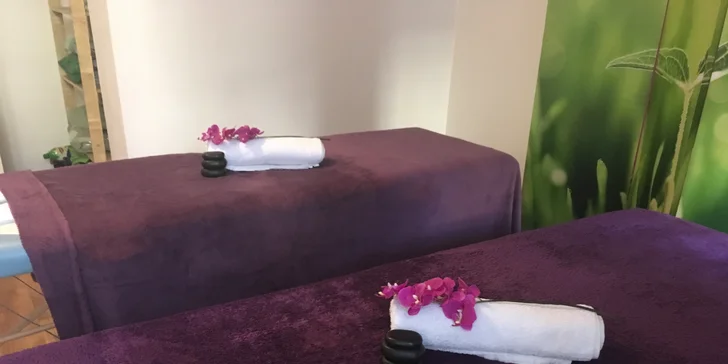 Láskyplné uvolnění ve dvou: 60minutová terapeutická párová masáž