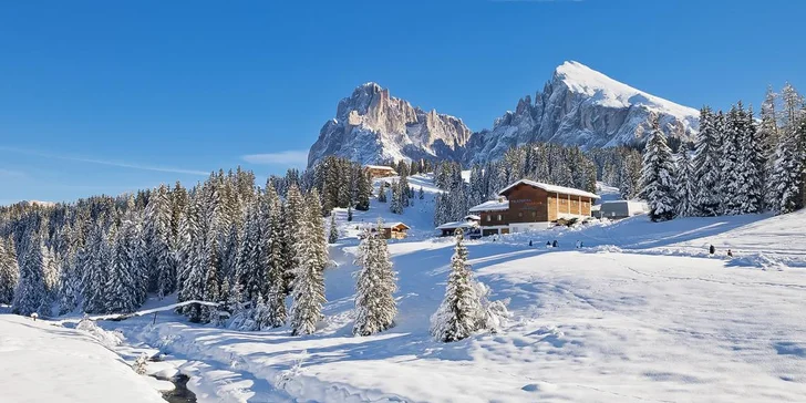 Užijte si italské Alpy: luxusní pobyt s polopenzí, wellness i bazénem
