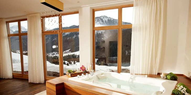 Užijte si italské Alpy: luxusní pobyt s polopenzí, wellness i bazénem