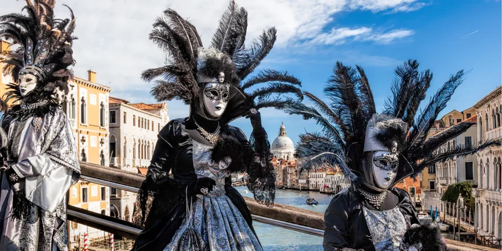 Výlet na nejslavnější evropský karneval v Benátkách – odjezdy z Čech