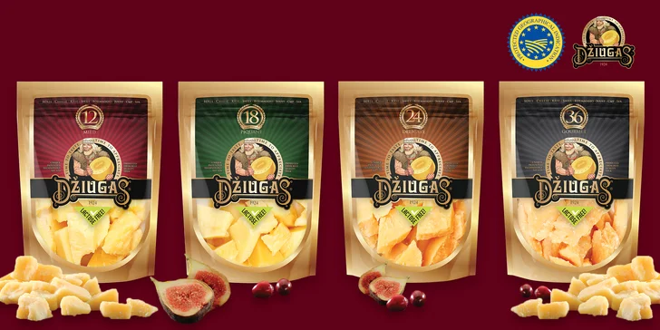Balíčky delikates: litevské sýry, paštiky a trhané maso i španělské uzeniny