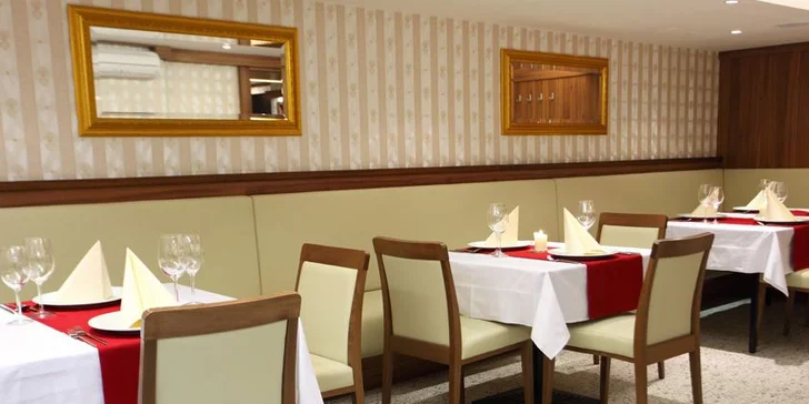 Lahodné tříchodové  menu pro dvě osoby