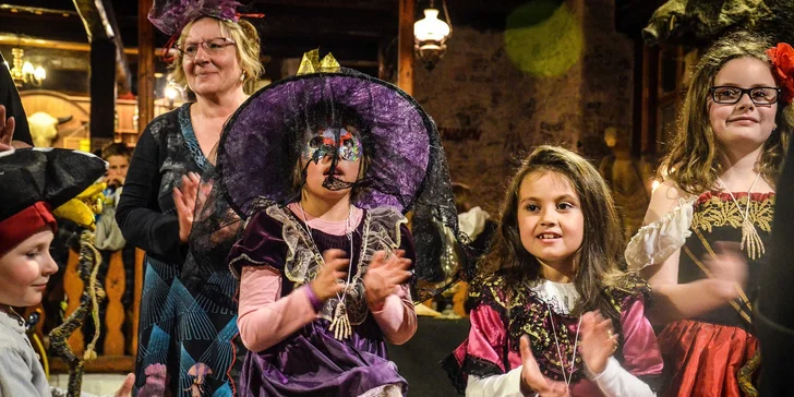Halloweenský pobyt v Šiklově mlýně s polopenzí, vířivkou a programem až pro 4 os.