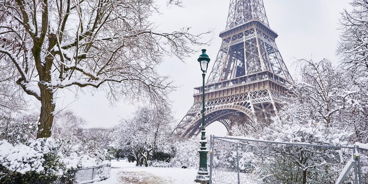 Romantický Silvestr v Paříži s noclehem v hotelu vč. snídaně a průvodce