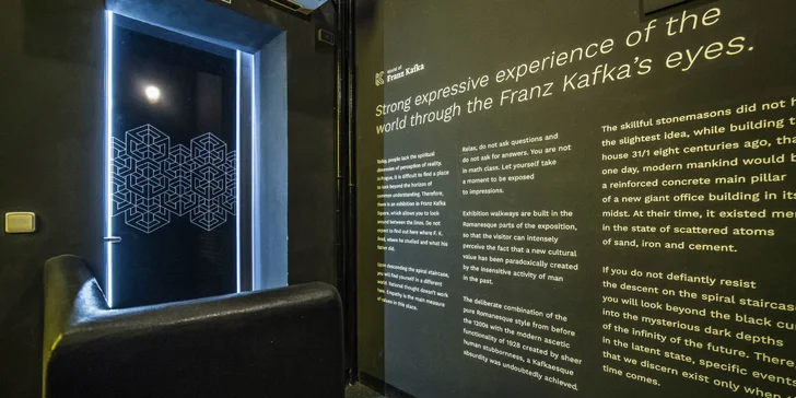 Dvě vstupenky za cenu jedné na expozici World of Franz Kafka