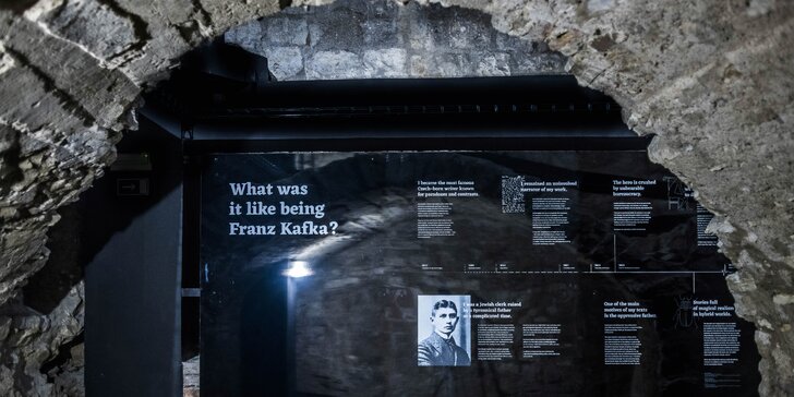 Dvě vstupenky za cenu jedné na expozici World of Franz Kafka