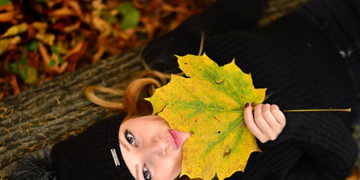 Podzimní focení v přírodě: 2 hodiny s profesionálním fotografem