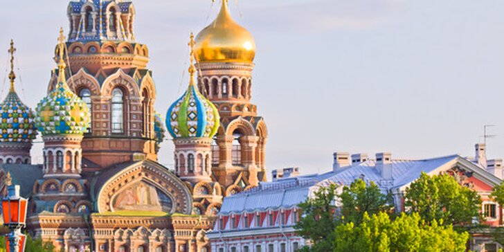 Eurovíkend v Petrohradu včetně letenky i ubytování