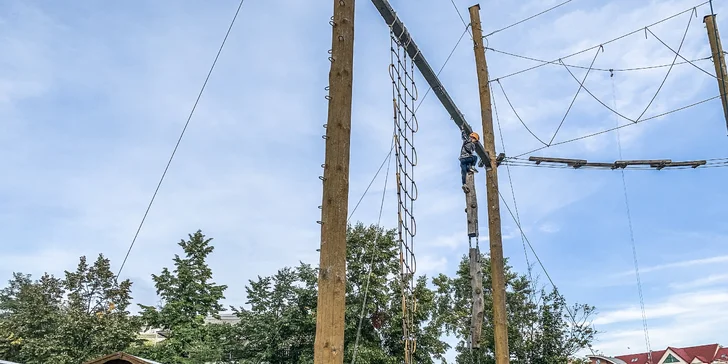 S partou za pokladem: 3 hodiny akční zábavy a luštění šifer v lanovém centru