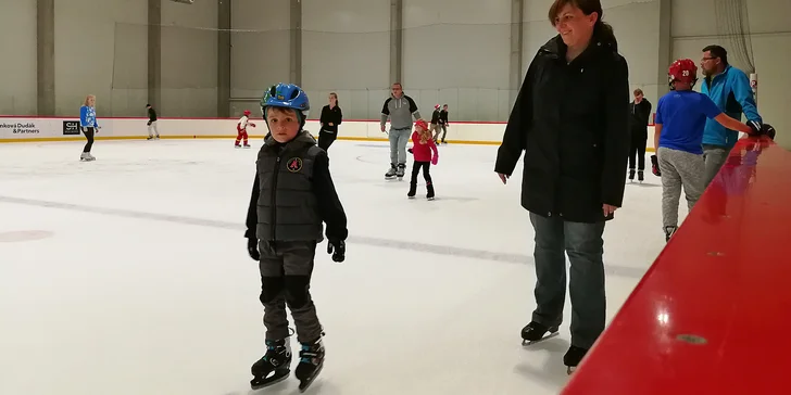 Icerink: výuka bruslení pro dospělé