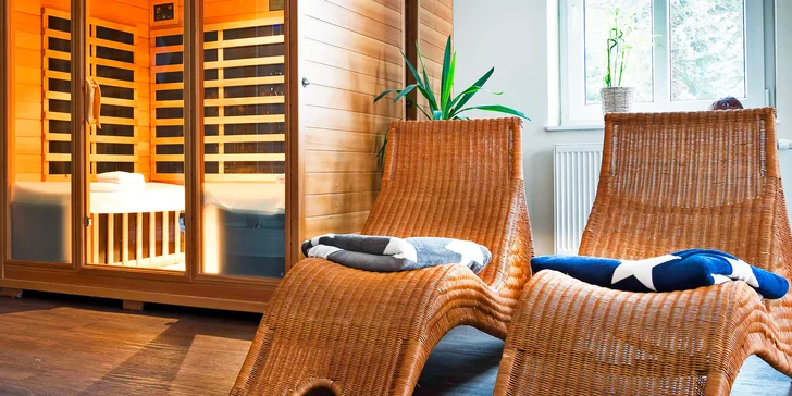 4* relax v Mariánských Lázních pro 2 osoby: polopenze i odpočinek ve wellness