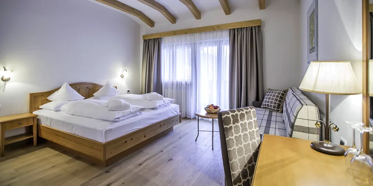 Užijte si italské Alpy: luxusní pobyt s polopenzí, wellness i bazénem