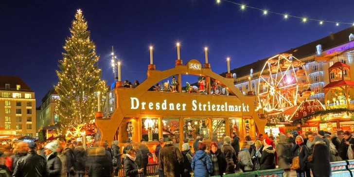 Adventní plavba za nákupy do Drážďan: oběd na palubě a autobusem zpět