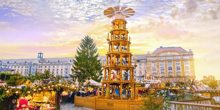 Adventní plavba za nákupy do Drážďan: oběd na palubě a autobusem zpět