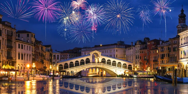 Silvestrovský zájezd do Benátek i s půlnoční plavbou