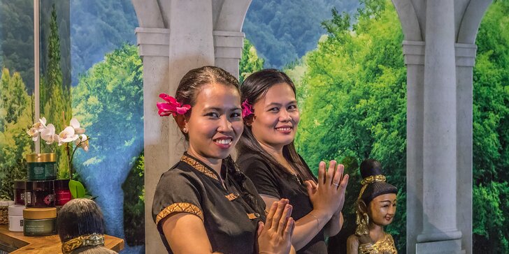 Thajská masáž 30–90 minut a spa péče navíc v salonu Thai Sun