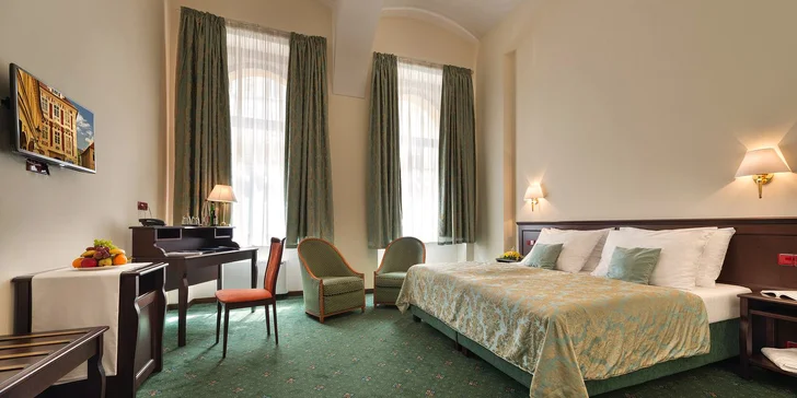 Pobyt ve 4* hotelu v centru zimní Prahy s privátním wellness a snídaní