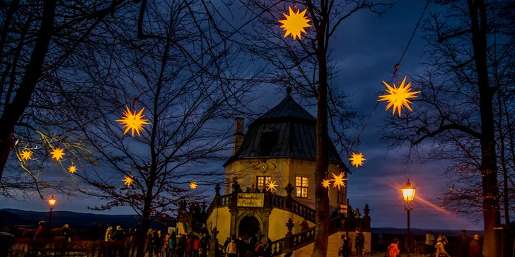 Adventní plavba na vánoční trhy na pevnosti Königstein a zpět, oběd, pečení perníčků a průvodce po celý den