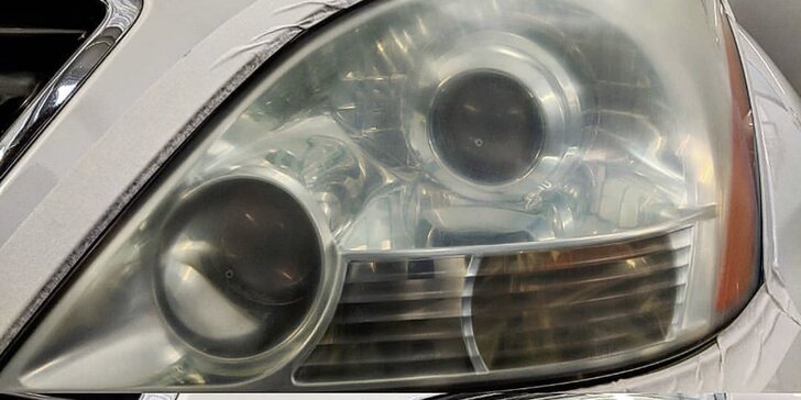 Jezděte bezpečněji: renovace světlometů s rozleštěním a odstraněním defektů