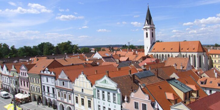 Za krásou jižních Čech: pobyt v Třeboni s polopenzí a vstupem do lázní