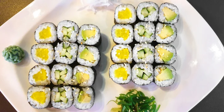 Sushi sety v asijském bistru v centru Olomouce: 24 nebo 30 ks