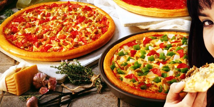 155 Kč za DVĚ obrovské pizzy (45 cm) v restauraci Jednička + jako dárek masáž za zvýhodněnou cenu. Italský večer se slevou 51 %.