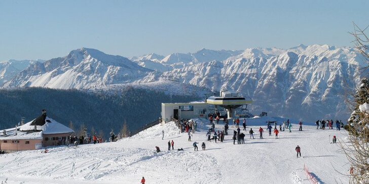Vydejte se lyžovat do italských Alp: 2 noci v hotelu s polopenzí, 3 dny lyžování