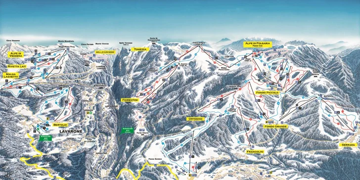 Vydejte se lyžovat do italských Alp: 2 noci v hotelu s polopenzí, 3 dny lyžování