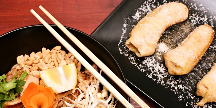 Přehlídka exotiky ve 4 chodech: Asijské menu samostatně i pro dva