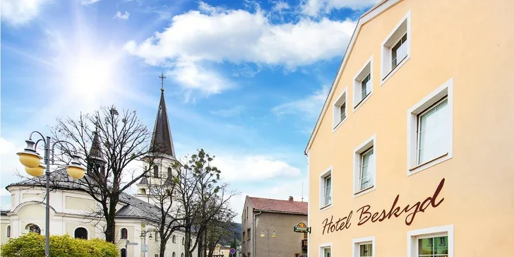 Pobyt v Beskydech: relaxační pobyt pro dva s wellness i polopenzí