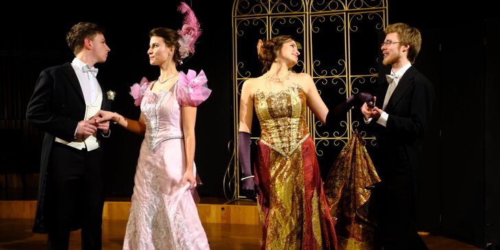 Vstupenka na operu Čardášová princezna v Divadle Na Rejdišti