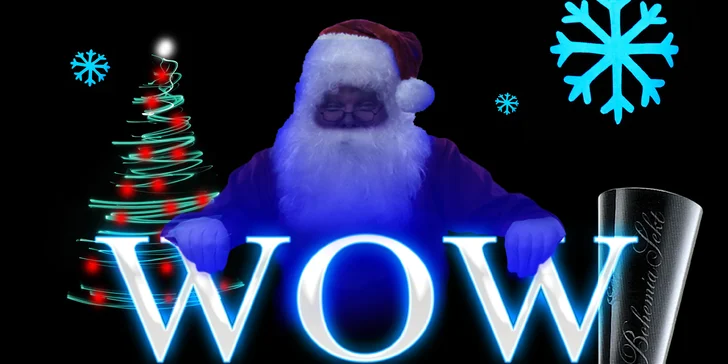 Objevte půvab tmy: vstupenka do fantastického černého divadla WOW Show