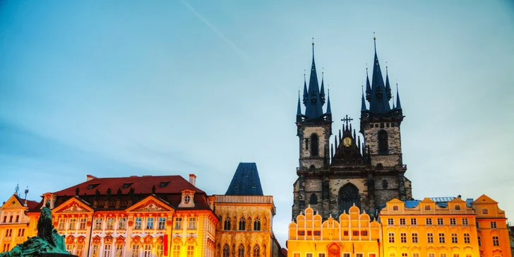 Centrum města a atmosféra staré Prahy: Pobyt v apartmánech na Starém Městě
