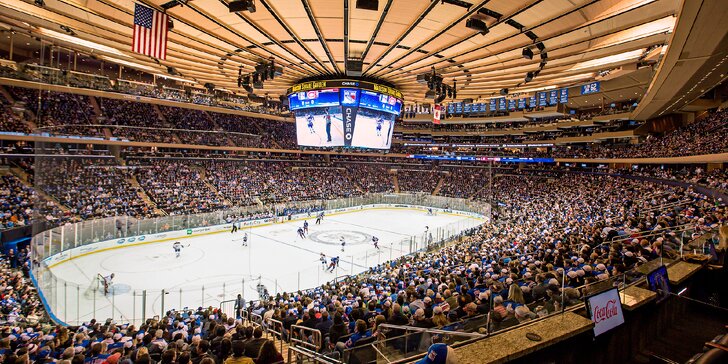 3 noci v New Yorku: letenka, ubytování a vstupenka na 2 zápasy NHL