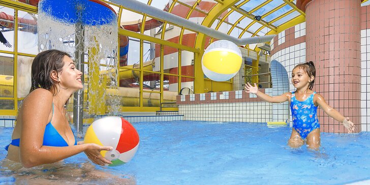 Plavání a dovádění ve vyškovském aquaparku: 3 hodiny pro děti i dospělé