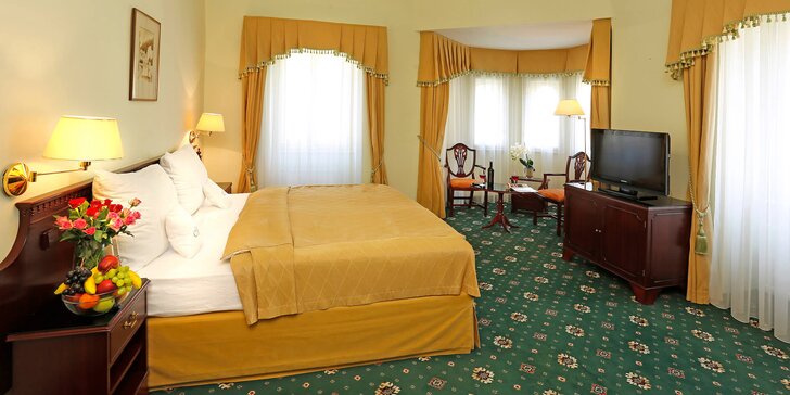 Užijte si Karlovy Vary: 3–7 dní v hotelu Mignon**** s procedurami a polopenzí