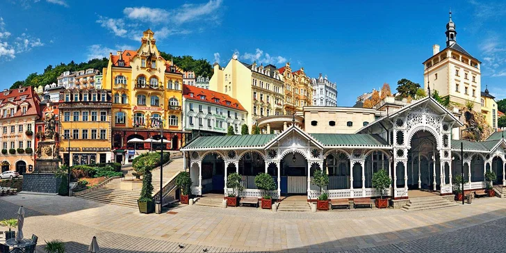 Užijte si Karlovy Vary i s lázeňskými procedurami. 3 až 7 dní v Hotelu Mignon****