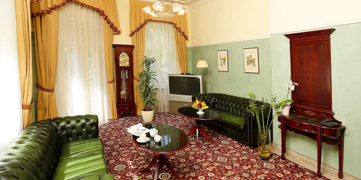 Užijte si Karlovy Vary i s lázeňskými procedurami. 3 až 7 dní v Hotelu Mignon****