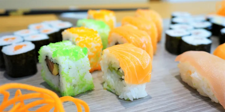 16 nebo 34 kousků sushi v nově otevřené restauraci Ngon