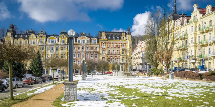 Lázeňské hýčkání: 3 až 6 dnů plné procedur a relaxace v Mariánských Lázních