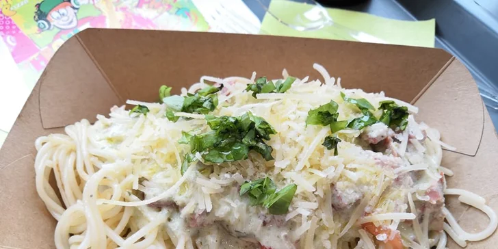Italská klasika: Spaghetti dětské nebo výběr z 5 druhů pro 2 dospělé